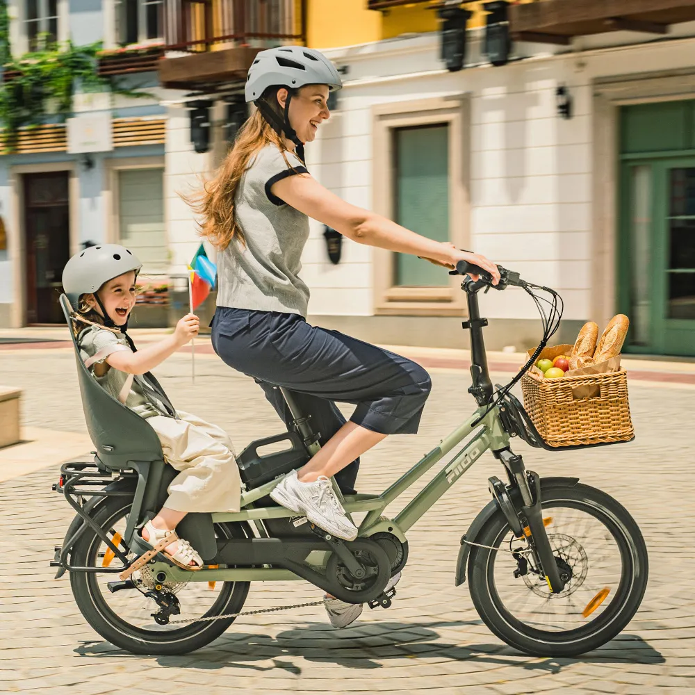 Fiido T3 Vélo Électrique Cargo Familial Urbain - Image 2