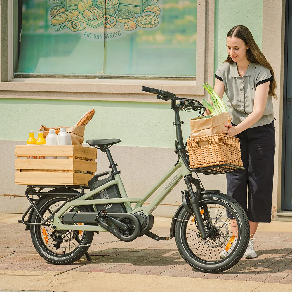Fiido T3 Vélo Électrique Cargo Familial Urbain - Image 3