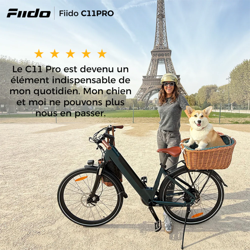 Fiido C11 Pro : Léger, autonomie de 104 km, étancheité IP54 - Image 7