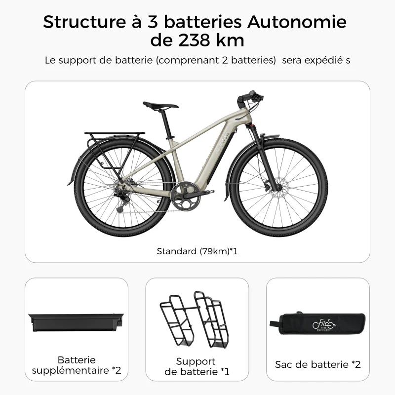 Fiido Nomads Vélo de randonnée électrique - Image 13