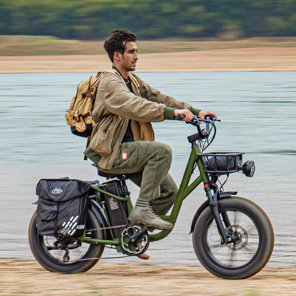 Fiido T1 Pro Vélo électrique Fatbike Cargo - Image 3