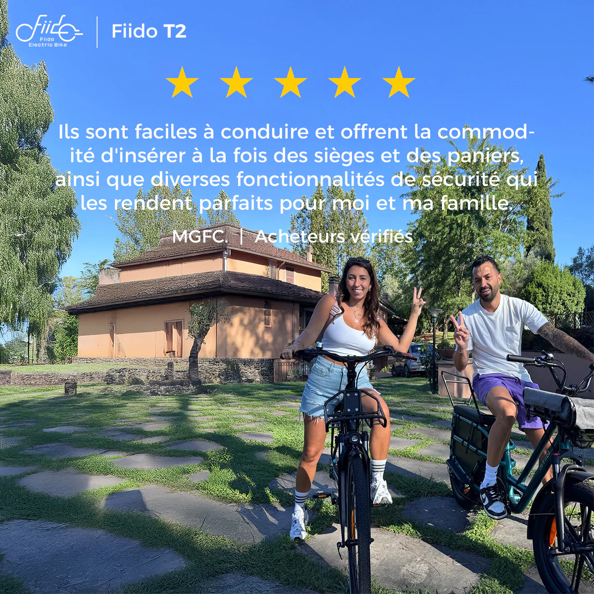 Vélo cargo électrique Fiido T2 : 200 kg de charge utile, 136,26 km d’autonomie maximale. - Image 10
