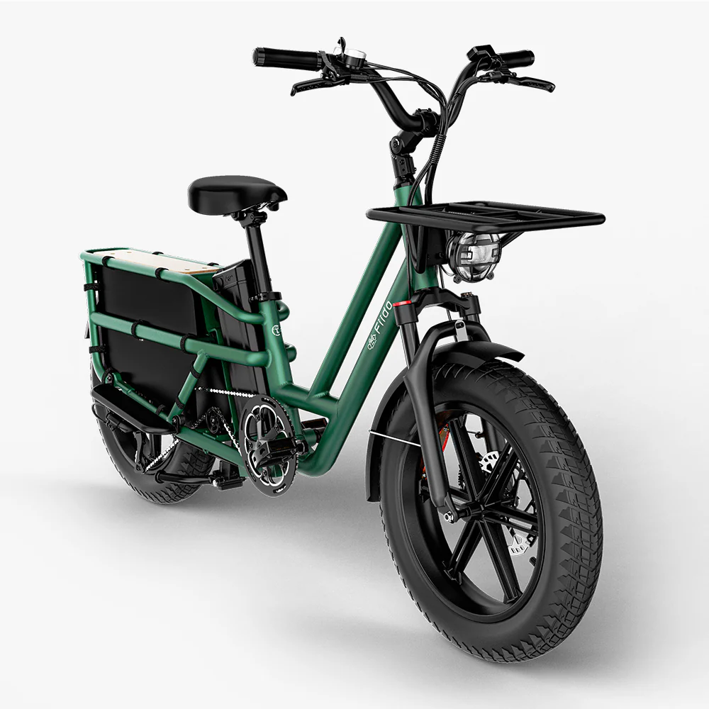 Vélo cargo électrique Fiido T2 : 200 kg de charge utile, 136,26 km d’autonomie maximale. - Image 11
