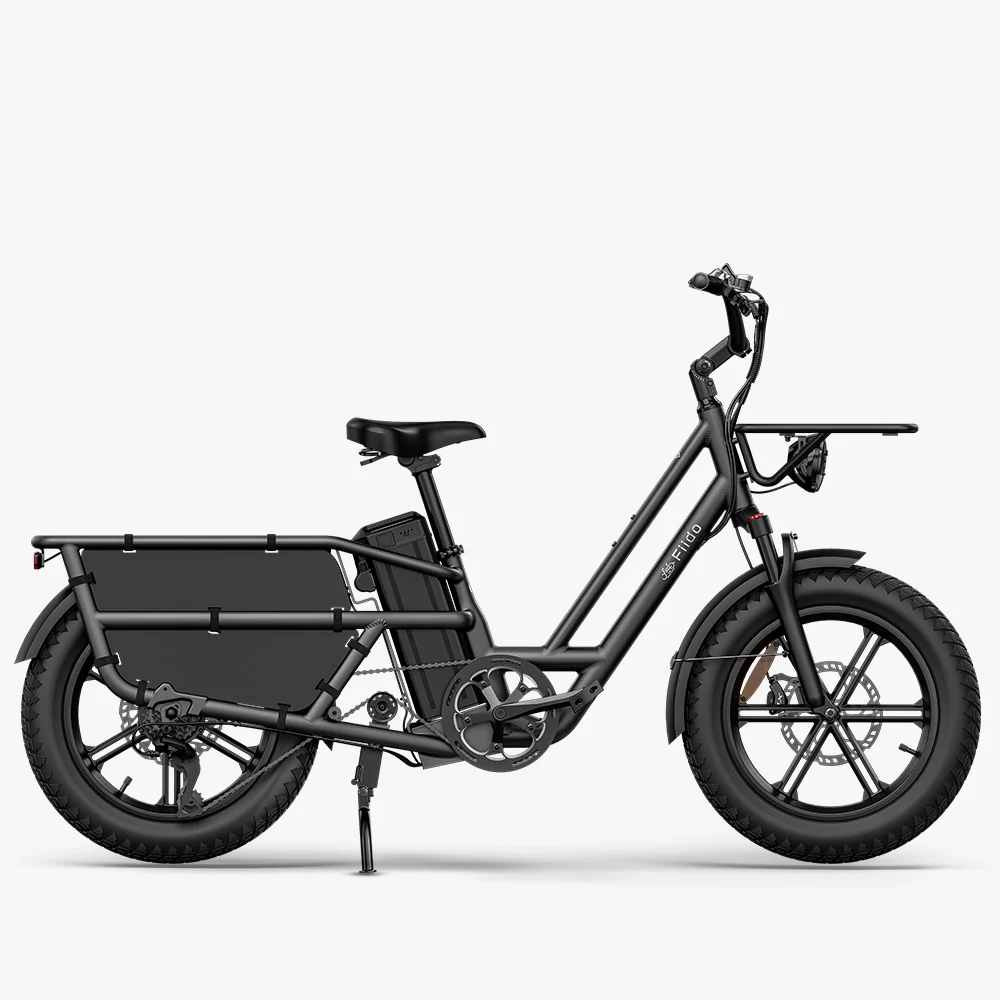 Vélo cargo électrique Fiido T2 : 200 kg de charge utile, 136,26 km d’autonomie maximale. - Image 15