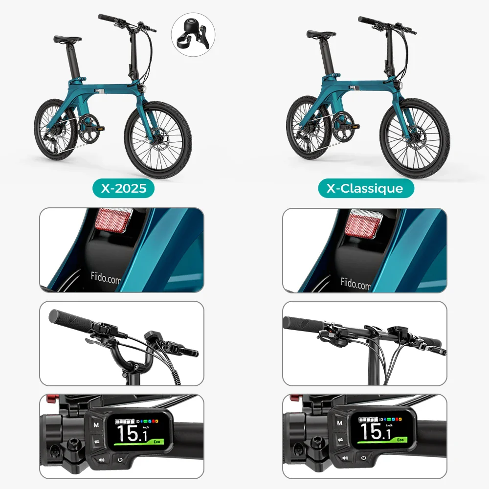 Fiido X Vélo électrique Pliant - Image 4
